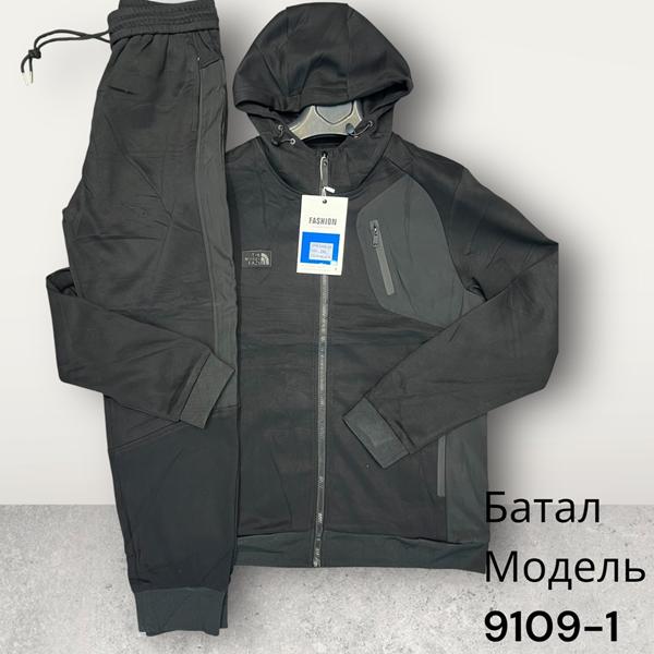 Костюм спорт Hai (4XL-8XL) 9109-1 black (деми)