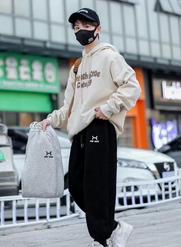 Штаны спорт Major (134-158) M244-1 grey (деми)