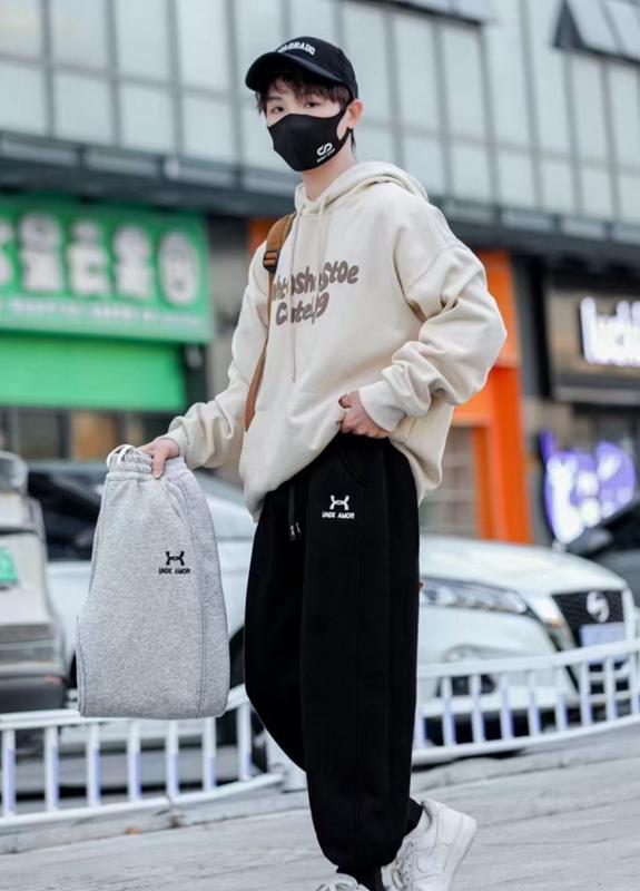 Штаны спорт Major (140-164) M250-2 grey (деми)