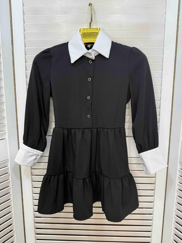 Платье Major (6-10) M238 black (деми)