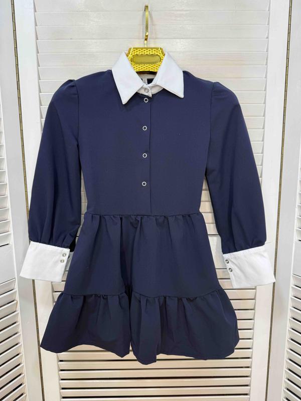 Платье Major (6-10) M239 navy (деми)