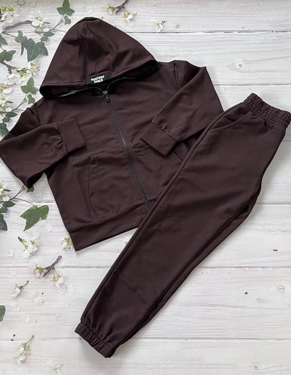 Костюм спорт Marimaks (128-146) 1012 brown (деми)