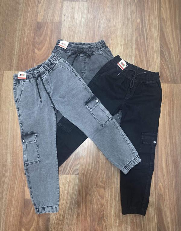 Джинсы MMZ (8-12) 105-2 black (деми)