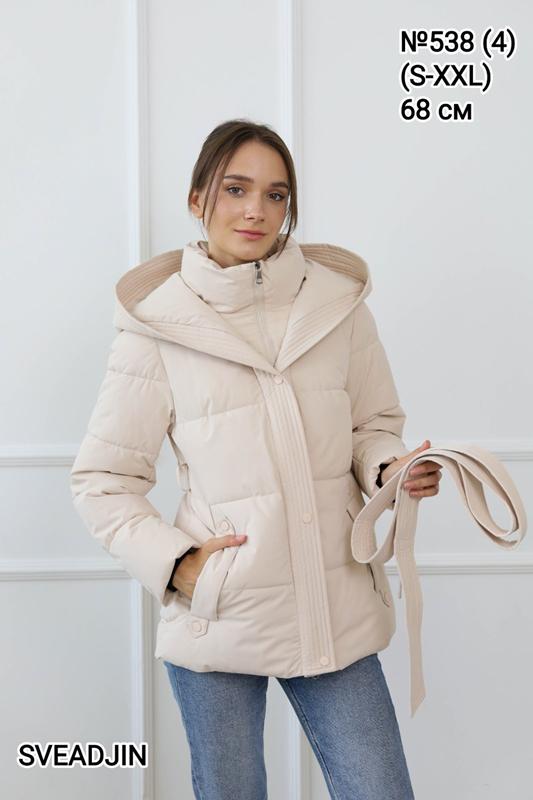 Куртка Monarlir (S-L) 538-4 beige (деми)