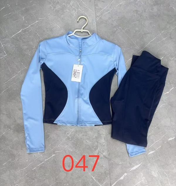 Костюм спорт NewJeans (S-2XL) 047 l.blue (деми)