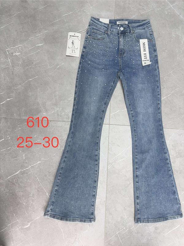 Джинсы NewJeans (25-30) 610 l.blue (деми)