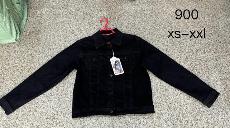 Куртка NewJeans (XS-2XL) 900 black (деми)