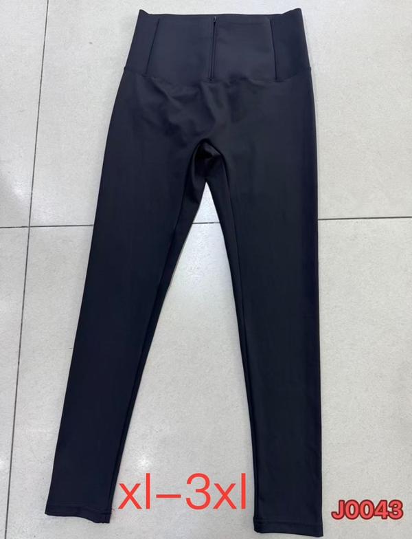 Лосины NewJeans (XL-3XL) J0043 black (деми)