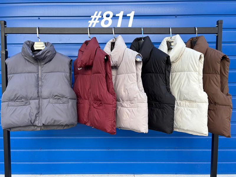 Жилетка Oukali (M-2XL) 811 brown (деми)