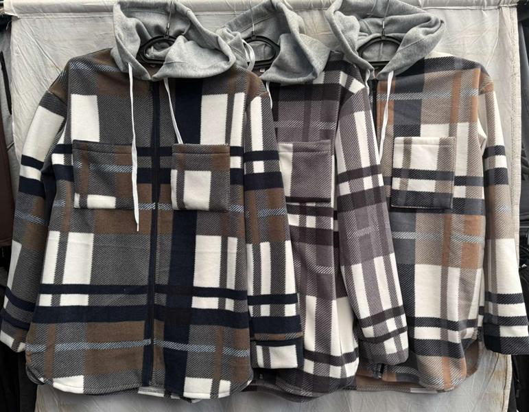 Рубашка Shoptime (44-50) S348 beige (деми)