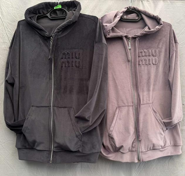 Кофта спорт Shoptime (52-58) S312 purple (деми)