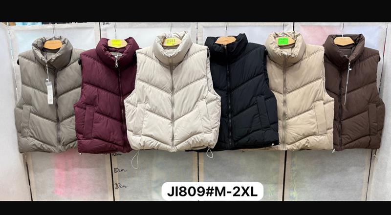 Жилетка Шаолинь (M-2XL) JL809 brown (деми)