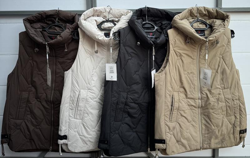 Жилетка Шаолинь (50-58) JL813B beige (деми)