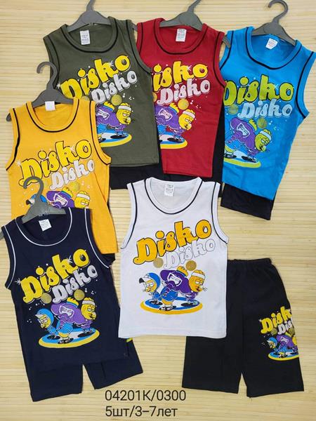 Костюм Miki Maki (3-7) MM71 white (лето)