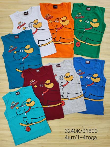 Майка Miki Maki (1-4) 01800 white (лето)