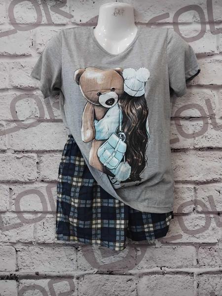 Пижама DiColor (46-54) DC21 grey (лето)