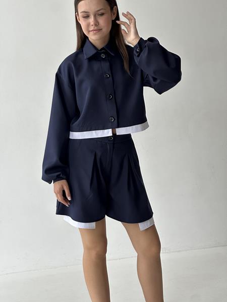 Костюм Miki Maki (140-164) MM26 navy (деми)