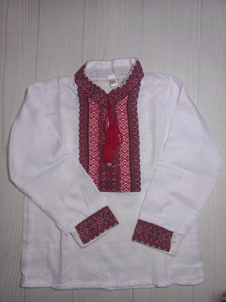 Вышиванка Miki Maki (128-164) MM9 white (деми)