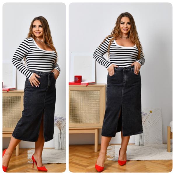 Юбка Lady N (30-36) 763 black (лето)