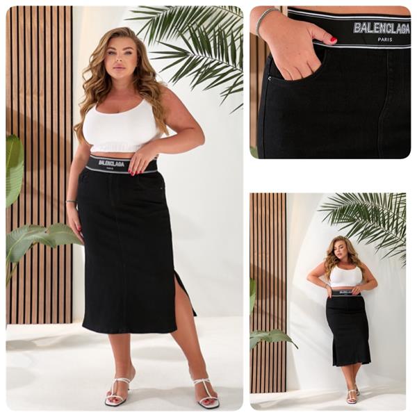 Юбка Lady N (32-42) 840 black (лето)