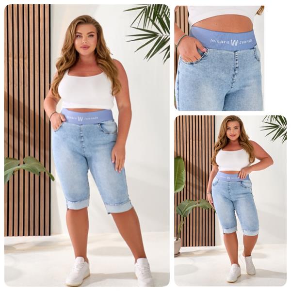 Бриджи Lady N (31-38) 852 l.blue (лето)