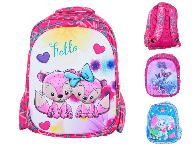 Рюкзак Red Hat clothes (25*35*15) Y1631-4 mix (деми)