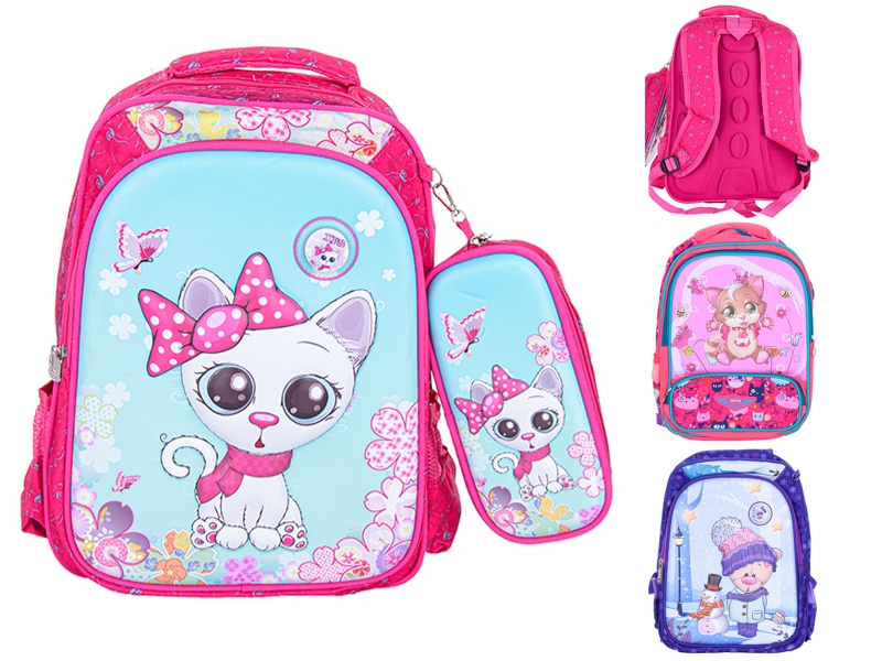 Рюкзак Red Hat clothes (25*35*15) Y1631-5 mix (деми)