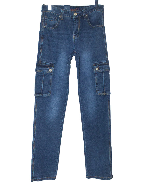 Джинсы Basanjiu (32-42) W461F-12 (деми)