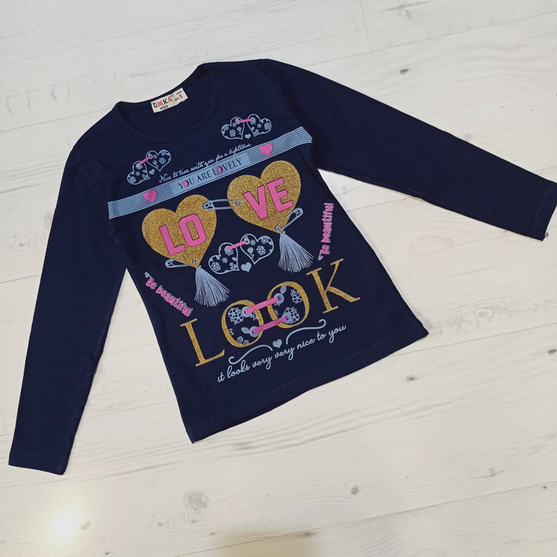 Батник Malibu2 (2-5) 4568 d.navy (деми)