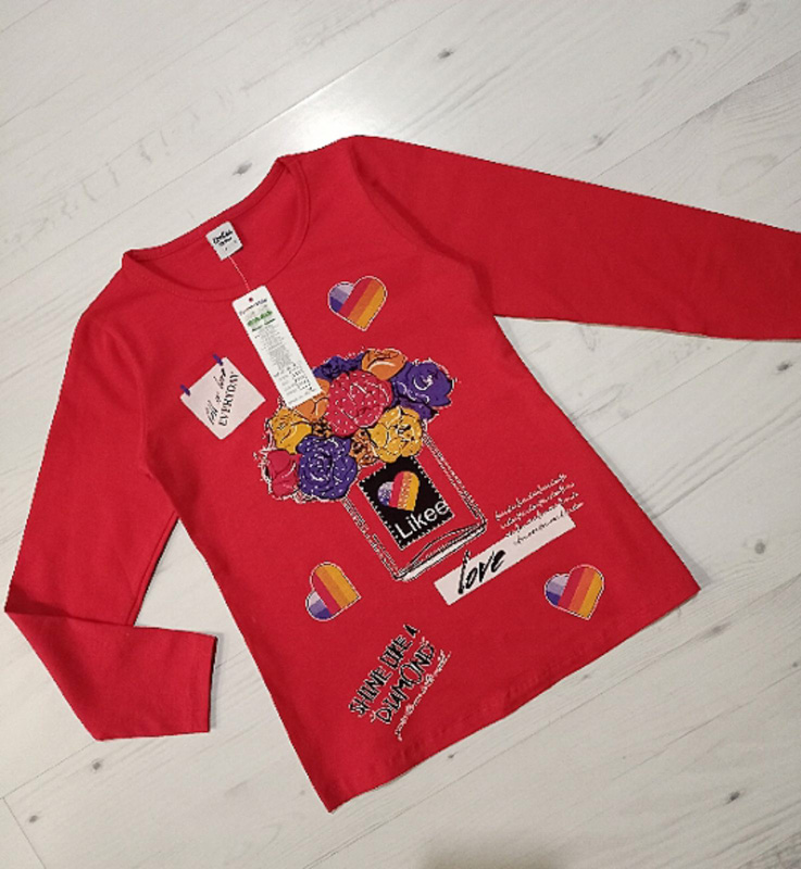 Батник Malibu2 (9-12) 1685 red (деми)