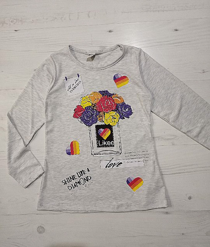 Батник Malibu2 (9-12) 1685 grey (деми)