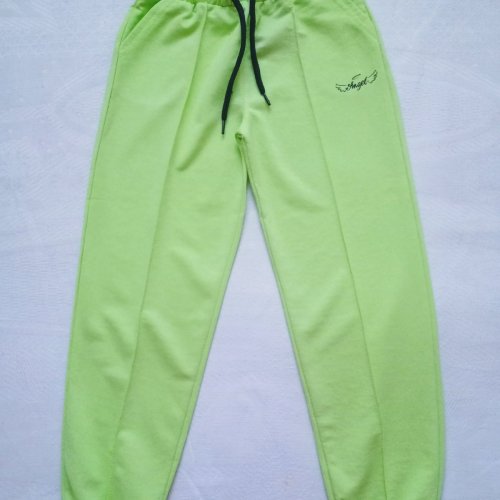 Штаны спорт Malibu2 (8-11) S1 green (деми) Malibu2 S1 green