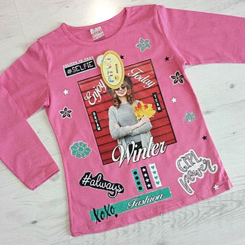 Свитер Malibu2 (140-158) 57 pink (деми) Malibu2 57 pink