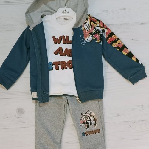 Костюм спорт Malibu2 (0.6-2) 40445 grey (деми) Malibu2 40445 grey