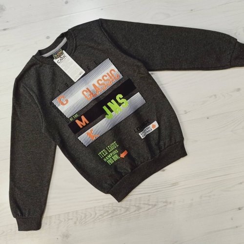 Свитер Malibu2 (8-12) 13625 d.grey (деми) Malibu2 13625 d.grey