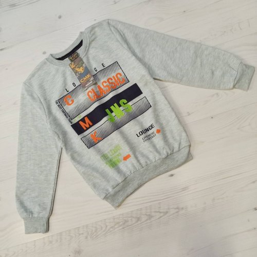 Свитер Malibu2 (8-12) 13625 grey (деми) Malibu2 13625 grey