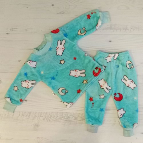 Пижама Malibu2 (0.9-1.6) K126 l.blue (зима) Malibu2 K126 l.blue