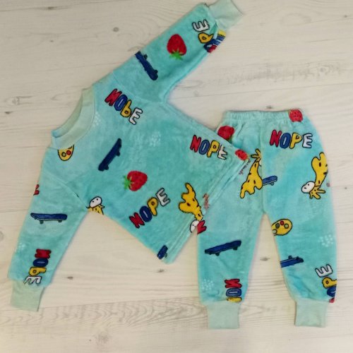 Пижама Malibu2 (0.9-1.6) K127 l.blue (зима) Malibu2 K127 l.blue