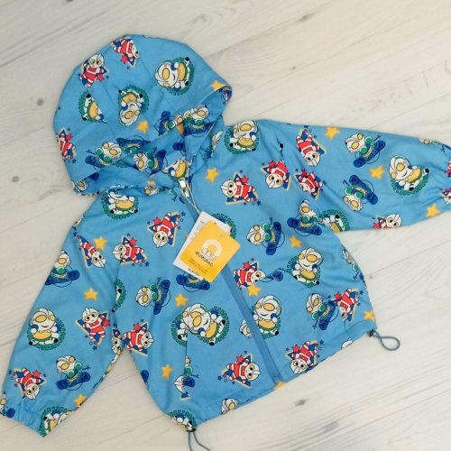 Ветровка Malibu2 (2-6) ML25 l.blue (деми) Malibu2 ML25 l.blue