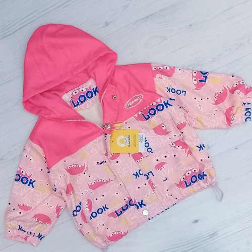 Ветровка Malibu2 (2-6) ML29 pink (деми) Malibu2 ML29 pink