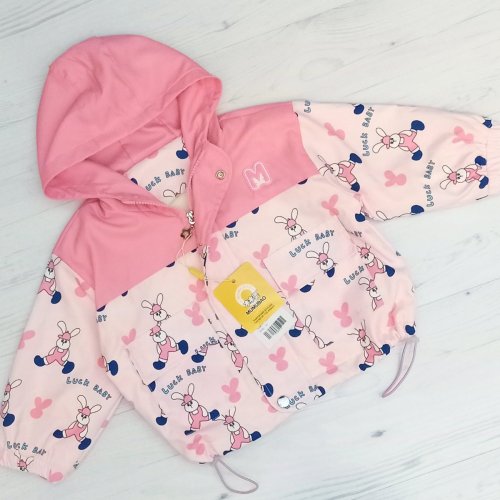 Ветровка Malibu2 (2-6) ML30 pink (деми) Malibu2 ML30 pink