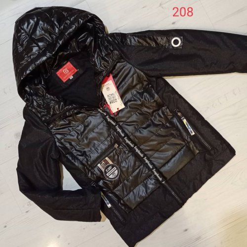 Куртка Malibu2 (140-164) 208 black (деми) Malibu2 208 black
