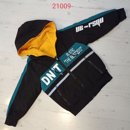 Куртка Malibu2 (9-12) 21009 black-yellow (деми) Malibu2 21009 black-yellow