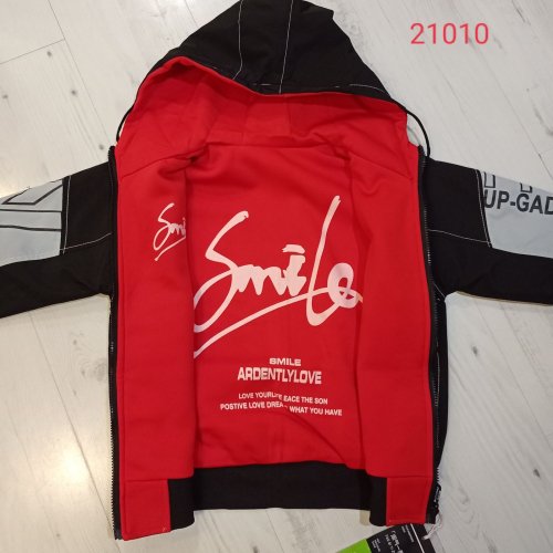 Куртка Malibu2 (9-12) 21010 black-red (деми) Malibu2 21010 black-red