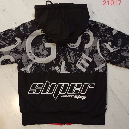 Куртка Malibu2 (9-12) 21017-2 black-red (деми) Malibu2 21017-2 black-red