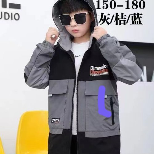 Куртка Malibu2 (9-12) 2125 black-grey (деми) Malibu2 2125 black-grey