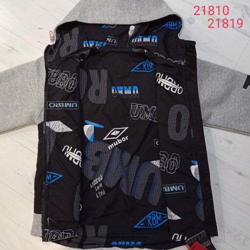 Куртка Malibu2 (150-180) 21810 black-grey (деми) Malibu2 21810 black-grey