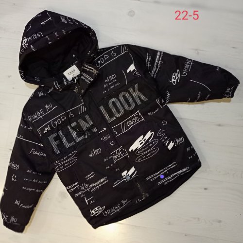 Куртка Malibu2 (120-150) 22-5 black (деми) Malibu2 22-5 black