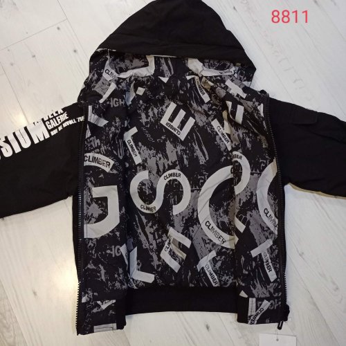 Куртка Malibu2 (150-180) 8811 black (деми) Malibu2 8811 black