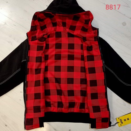 Куртка Malibu2 (150-180) 8817 black-red (деми) Malibu2 8817 black-red